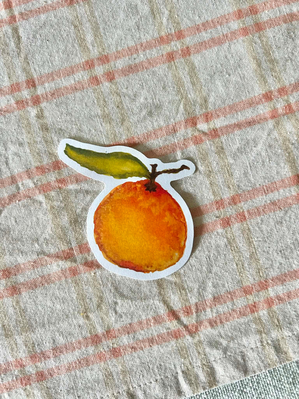 Orange Sticker