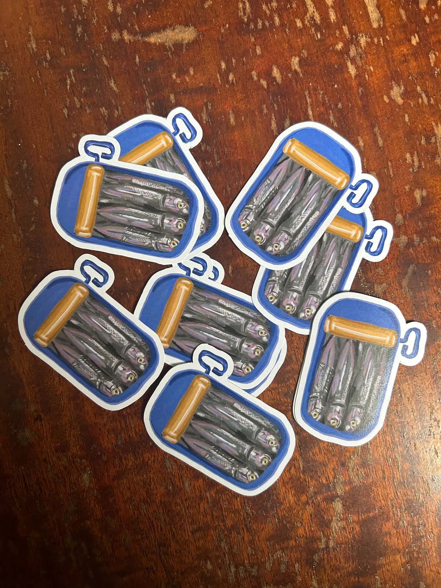 Sardines Sticker